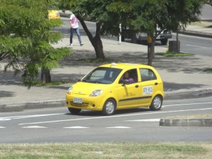 Táxi em Medellín