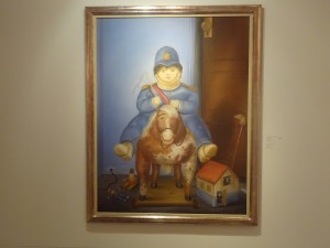 Pintura Sobre a Morte do Filho de Fernando Botero